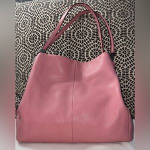 COACH Satchel Pink Handbag Coach Phoebe Leather Shoulder Purse